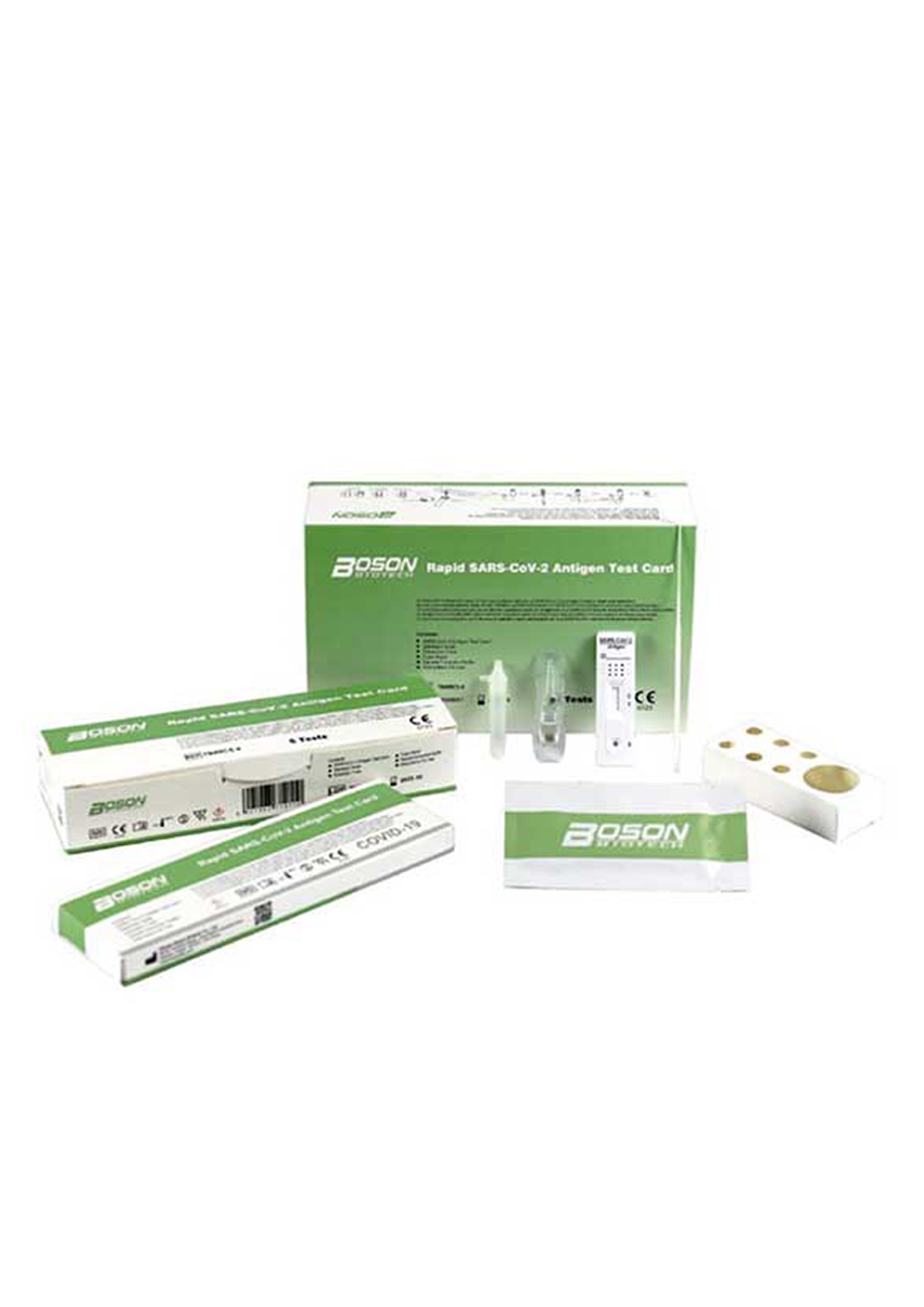 Prueba rápida de antígenos BOSON SARS-CoV-2 caja de 10 unidades - Imagen 2